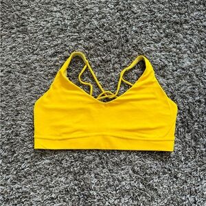 Athleta Yellow Sports Bra